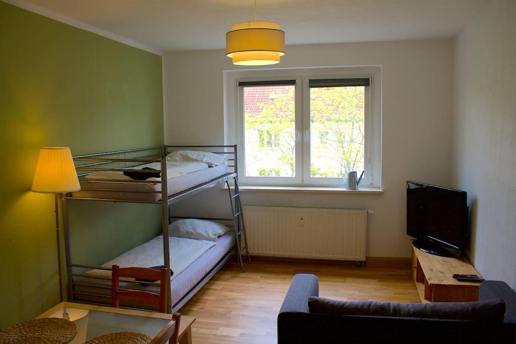Helle Wohnung Im Norden Leipzigs Exterior foto